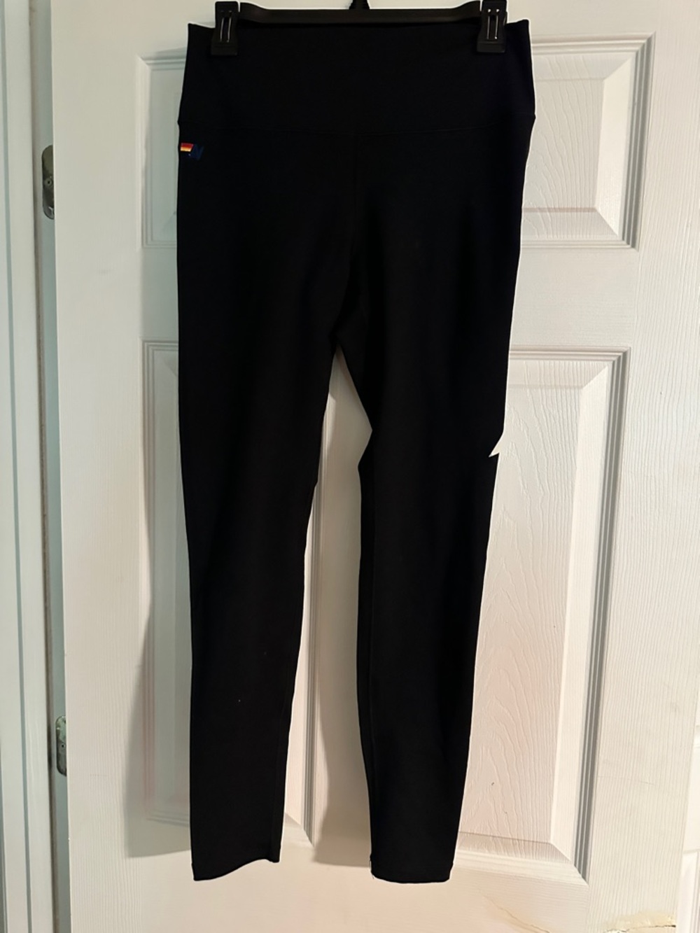 Aviator Nation Black Kids Leggings